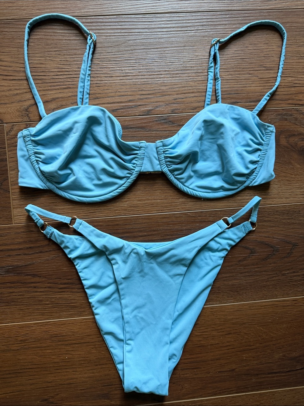 Slate Swim Bikini Set Baby Blue S/M